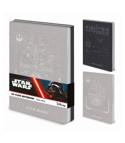star wars a6 flexi notebook rebel twin pack 1
