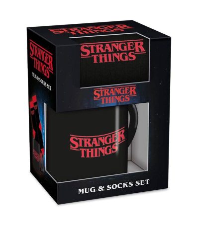 stranger things mug and socks gift set