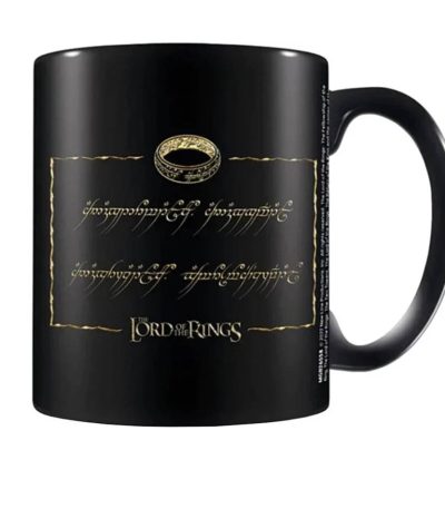 the lord of the rings black pod mug one ring 315ml1