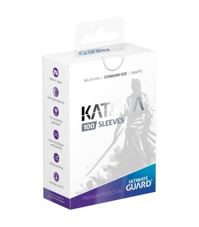 ultimate guard standard size katana sleeves white1