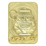 yu gi oh metal card ingot pot of greed limited edition (24 karat gold plated)1
