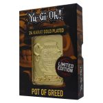 yu gi oh metal card ingot pot of greed limited edition (24 karat gold plated)2