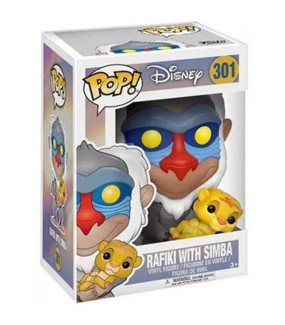 funko pop! disney rafiki with simba #3011