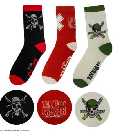 one piece 3 pack socks (35 45)1
