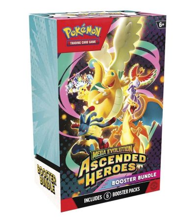 pokemon tcg mega evolution ascended heroes booster bundle