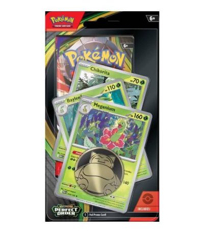 pokemon tcg mega evolution perfect order checklane blister meganium