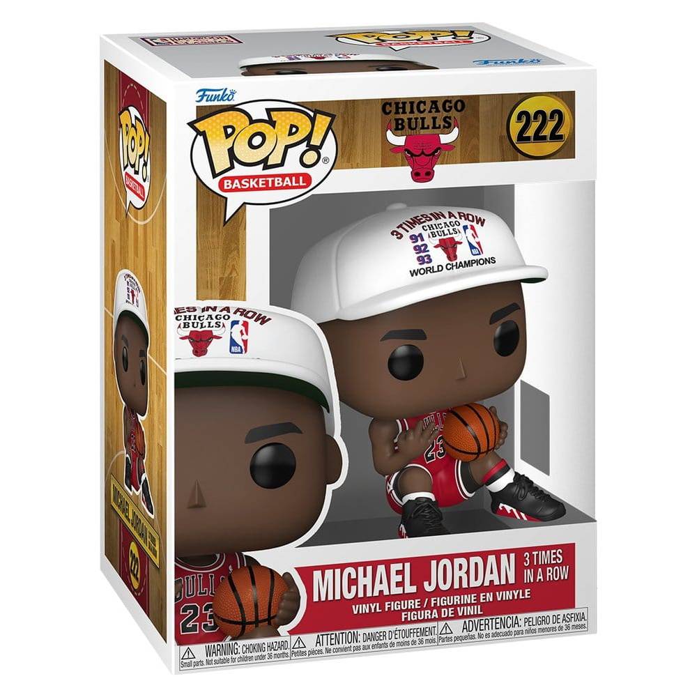 funko pop! chicago bulls michael jordan 3 times in a row #2221 funko pop! chicago bulls michael jordan 3 times in a row #2221
