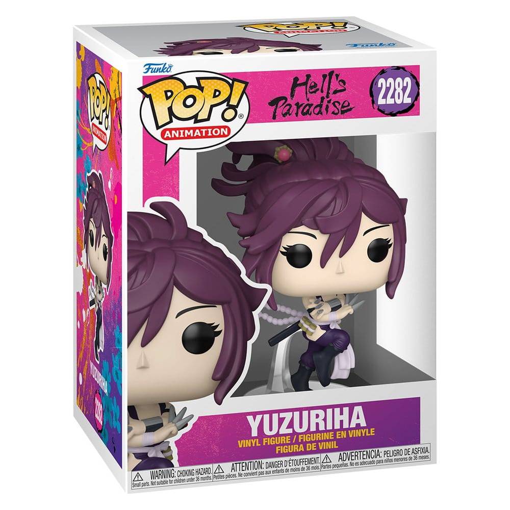 funko pop! hell's paradise yuzuriha #22821 funko pop! hell's paradise yuzuriha #22821