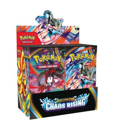 pokemon tcg mega evolution chaos rising booster box