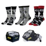 star wars 3 pack socks (38 45)1