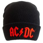 ac dc beanie applique logo