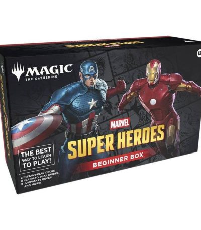 magic the gathering beginner box marvel super heroes