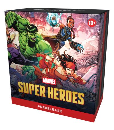 magic the gathering marvel super heroes prerelease pack en