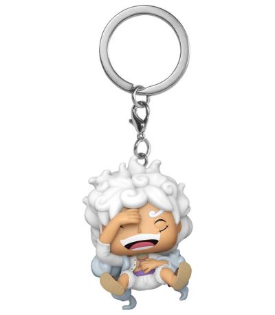 funko pocket pop! keychain one piece luffy gear five1