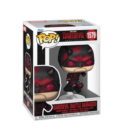 funko pop! marvel daredevil born again daredevil (battle damaged) #15791