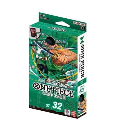 one piece card game starter deck green roronoa zoro st32