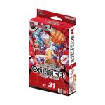 one piece card game starter deck red monkey d luffy st31