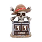 one piece perpetual calendar 15.8cm jolly rogerm1