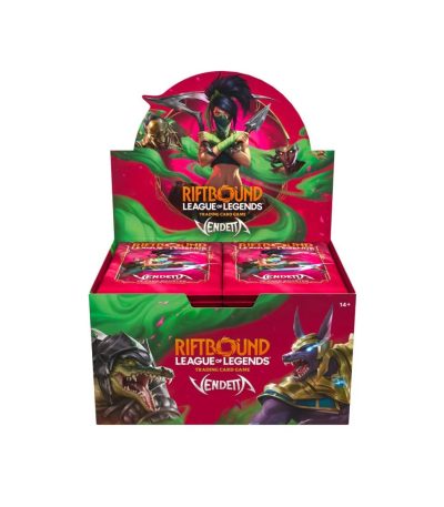 riftbound league of legends tcg vendetta booster display (24 packs) en