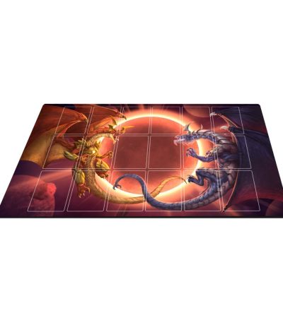 neverrift tcg playmat twin dragons